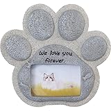 YJZQ Hund Grabstein Hundegrabstein mit Foto wetterfest Tiergrabstein Personalisiert Grabschmuck...