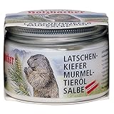 Holzhacker | Latschenkiefer MURMELTIERÖLSALBE im Tiegel 150 ml | RIVIERA | Österreichisches...