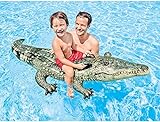 Bavaria Home Style Collection Aufblasbares Krokodil | Wasser Luftmatratze für den Pool ab 3 Jahre |...