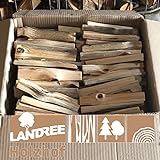 Anfeuerholz 10Kg lose (ohne Kunststoffnetze) Anzündholz, Holzstücke, trocken, sofort einsetzbar...
