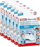 6er Pack tesa Powerstrips Strips SMALL für max. 1kg, Packung mit 14 Strips