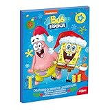 dekora Dekora - Adventskalender Schokolade | Adventskalender für Kinder SpongeBob - 50g, blau