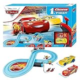 Carrera FIRST Disney Pixar Cars Rennbahn Set | Race of Friends | Batteriebetriebene Rennstrecke | Ab...