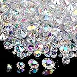 Mbsomnus 5000 Stück Diamanten Deko, Dekosteine Durchsichtig Streudeko Diamanten Hochzeit Acryl Deko...
