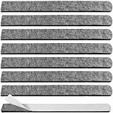 8 STK Filzgleiter für Hochstuhl, 22 * 240 * 4mm Stuhlbeinkappen, Bodenschoner selbstklebend, Filz...