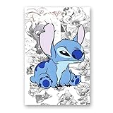 stitch leinwand poster, ohne Rahmen stitch wandbilder schlafzimmer, gemälde wanddeko wohnzimmer,...