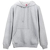 Nuqlo Kapuzenpullover Herren | Kein Logo | Premium-Baumwolle | Basic - Lässig - Sportlich | Ohne...