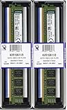 Kingston ValueRAM KVR16N11/8 16 GB (2×8 GB) DDR3-1600 MHz (PC3-12800) CL11 240-Pin DIMM...