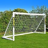 FORZA Fußballtor mit einem Klicksystem – das Fußball-Tor kann das ganze Jahr über bei jedem...