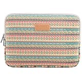 ZiXing 13 Zoll Laptoptasche Bohemian nationalen Stil Canvas-Gewebe Ultrabook Hülle Sleeve für...