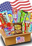 JUMBO USA Süßigkeiten Box - USA Sweets - 21 verschiedene Leckereien - Perfekte Geschenkidee - Box...