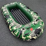 LEDSIX Aufblasbare, Zusammenklappbare 4-Personen-Tourenkajaks, Schlauchboot, Angelschlauchboot,...