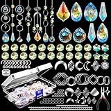 MengQiLe Sonnenfänger Kristall Bastelset, 200 Stück Bastelset Erwachsene, Sonnenfänger Fenster...