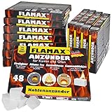 FLAMAX 576x / 1152x Anzündwürfel Kaminanzünder Kohleanzünder Anzünder Würfel Grillanzünder...