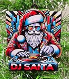 DJ-Weihnachtsmann-Ornament