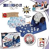Chicos - Lottery Bingo Spiel Erwachsene 48 Cards Deluxe | Lotto Machine (20805)