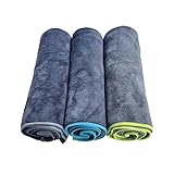 Hitchuey 3er-Pack Haustierhandtücher, 40 x 70 cm, super saugfähig, schnelltrocknend,...