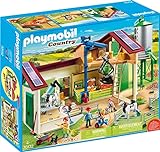 PLAYMOBIL Country 70132 Large Farm with Animals, with Silo, loading crane and milking machine, Toys...