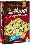 Schmidt Spiele 49085 Classic Line, Mensch ärgere Dich Nicht, mit extra großen Spielfiguren aus...