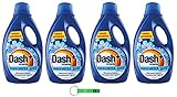 4x Dash Waschmittel Power Risveglio Primaverile,Flüssigwaschmittel für die Waschmaschine 50...