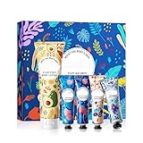 Geschenkset Weihnachten,Hand Cream für Trockene Hände,Feuchtigkeitscreme HandcremeFrauen und...
