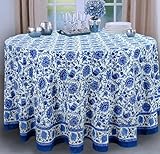 Home Spun & Crafts Esstischdecke, Hochzeitstischdekoration, Baumwoll-Tischdecke, Geschenk für...