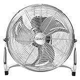 OZAVO Standventilator, Windmaschine ⌀35/45/50 cm mit 3 Laufgeschwindigkeiten, Bodenventilator...