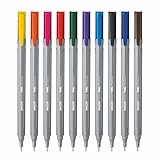 Hauser Germany Pixel Fineliner, dreieckiger Körper für besseren Halt, hochwertige Metallspitze,...