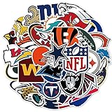 NFL American Football Vinyl-Aufkleber für Laptops, Handys, Hüllen, Wände, Gepäckbücher – 33...