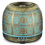SALKING Aktualisierte Version Aroma Diffuser, 500ml Metall Aromatherapie Diffusor für ätherische...