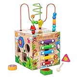 KUKUTrue Montessori Spielzeug 1 2 3, Spiele ab 2 Jahre, Spielzeug ab 1 Jahr, Holzspielzeug,...