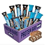 Bodylab24 Protein Bar Mix Box 2, mit 12 unterschiedlichen Proteinriegeln, Eiweißriegel zum...