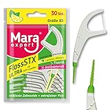 Mara Expert FLOSS STXX / Zahnseide Stick mit Geschmach, Fluorid und antibakteriellem Effekt, 30...