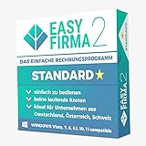 Rechnungsprogramm EasyFirma 2 Standard - für Kleinunternehmer und Handwerker. Rechnungen, Angebote,...