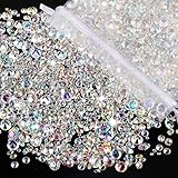 Diamanten Deko, 4000 Stück Diamantene Streudeko Hochzeit, Transparent Acryl Kristalle Tischdeko...