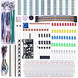 ELEGOO Überarbeitetes Elektronik Lernset Spaßset Stromversorgungsmodul Jumperkabel Potentiometer...