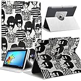 Seluxion Schutzhülle Motiv MV15 Universal S für Tablet POLAROID Diamond 7 & # 34;