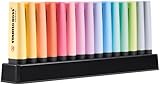 STABILO - Textmarker - BOSS ORIGINAL Pastel - 15er Tischset - mit 14 verschiedenen Farben