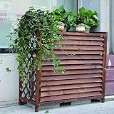 Klimaanlagenabdeckung & Wärmepumpe oder, Massivholzladen, Mehrzweck-Leitplanke, Mülltonnenmuschel...