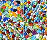 410g Mosaiksteine Bastelmix aus 4 versch. Artikeln geschenkideen, ca.180 St.
