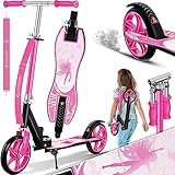 Kesser® Scooter Roller Kinderroller Cityroller Tretroller Kickroller Kickscooter | Fairy (Pink)