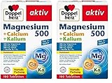 Doppelherz Magnesium + Calcium + Kalium - hochdosiertes Magnesium als Beitrag für die normale...