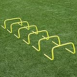 FORZA NWS Geschwindigkeitstrainings-/Agility-Hürden [6er-Pack] | 3 Größen – 15cm, 23cm, oder...