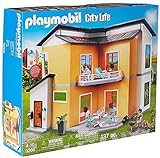 PLAYMOBIL City Life 9266 Modernes Wohnhaus, Mit Licht- und Soundeffekten, Ab 4 Jahren