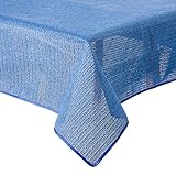 Gartentischdecke Tischdecke Weichschaummaterial rutschfest wetterfest 6 Farben (Blau, 110x140cm...