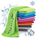 Fit-Flip Kühlendes Handtuch - als Cooling Towel und mikrofaser Kühltuch - kühlendes Sporthandtuch...
