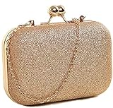 Handgefertigte handbestickte Box-Clutch-Tasche für Braut, Freizeit, Hochzeit, für Damen und...