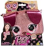 Purse Pets Clutch Dazzling Diva Hündchen - Kindertasche und Spielzeug in einem, die Augen leuchten...