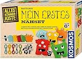Kosmos 604394 AllesKönnerKiste Mein erstes Nähset Nähen Lernen für Kinder, Bastel-Set, Bastelset...