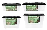 Terra Exotica Fauna Box Flat Transportbox für Reptilien, Amphibien, Insekten, Mäuse - Zuchtbox...